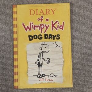 Diary of a Wimpy Kid: Dog Days Book 4 Hardcover Hardcover Kids Chapter Book